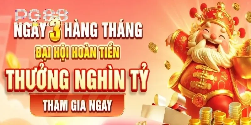Thưởng giá trị lớn mang đến nhiều cơ hội chiến thắng tại PG88